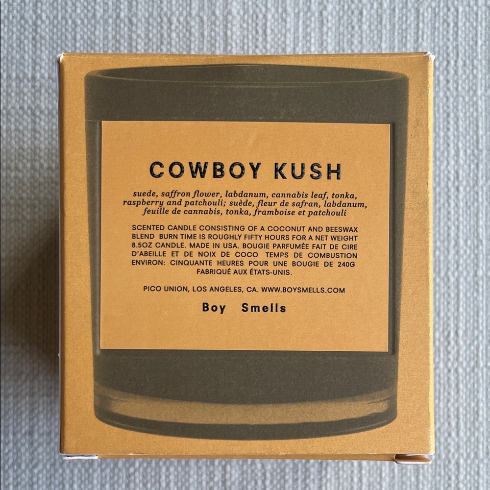 Boy Smells Cowboy Kush Standard Candle – Original Packaging